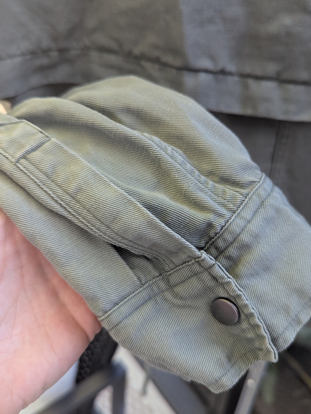 Rails Collins Green Drawstring Utility Jacket - Picture 7 of 7